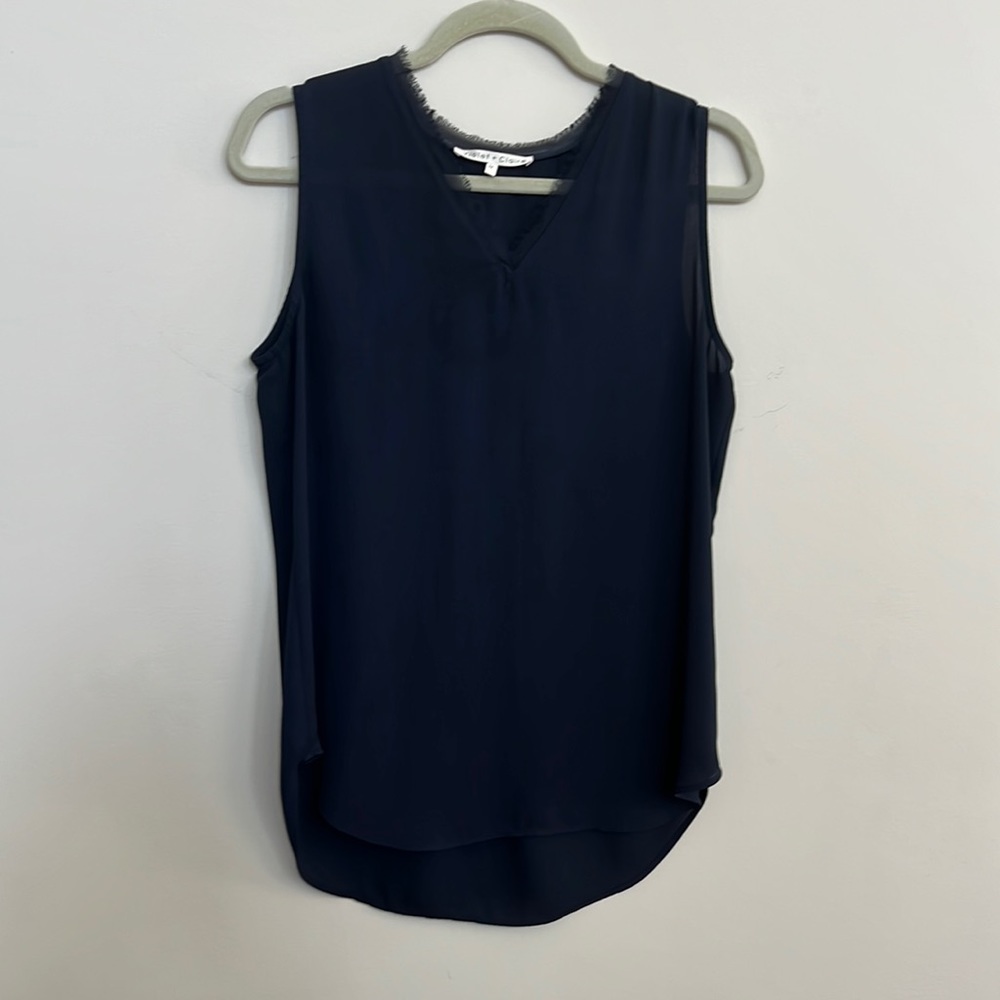 (M) Violet & Claire Chiffon Sleeveless Top